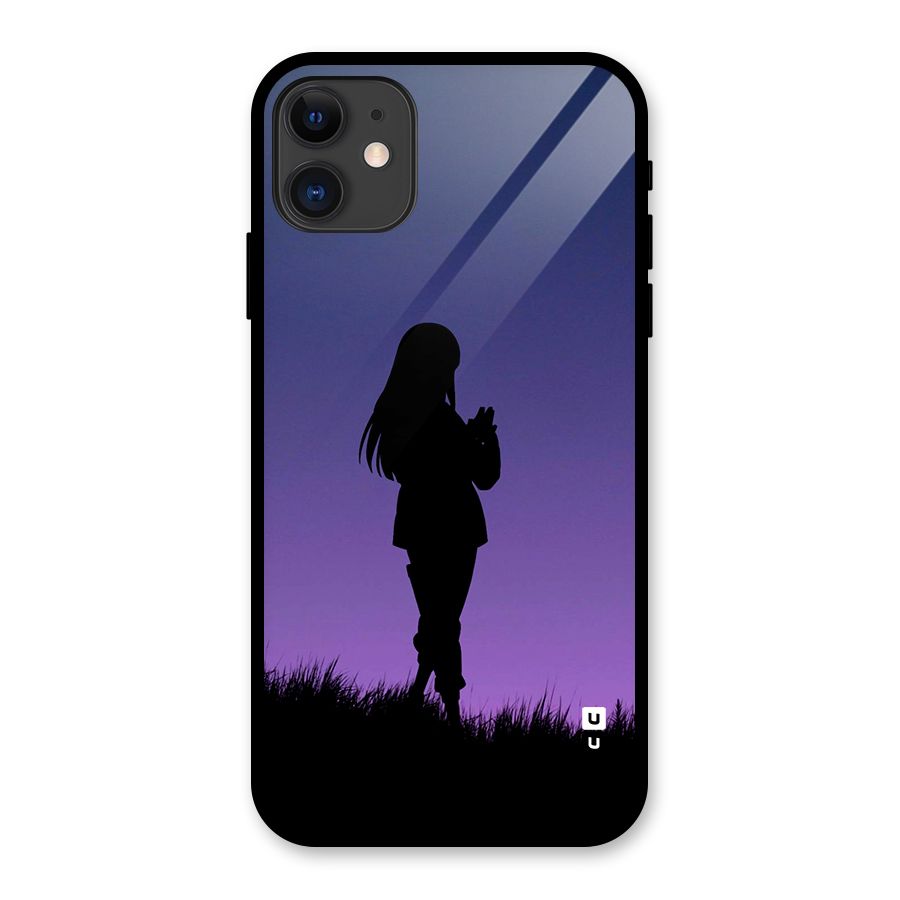 Hinata Shadow Glass Back Case for iPhone 11