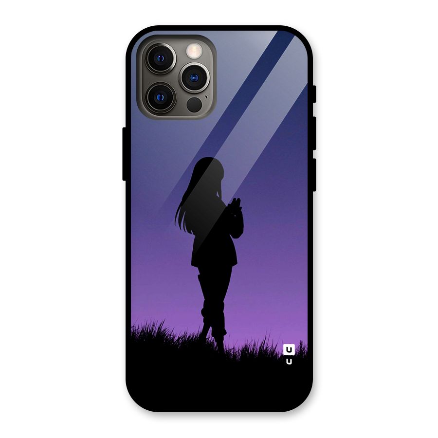 Hinata Shadow Glass Back Case for iPhone 12 Pro