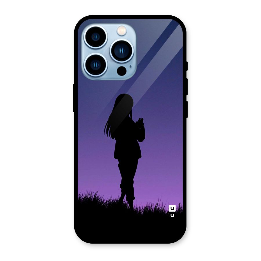 Hinata Shadow Glass Back Case for iPhone 13 Pro