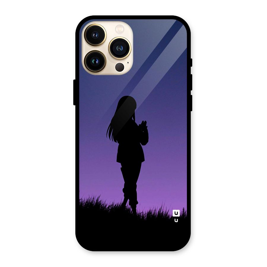 Hinata Shadow Glass Back Case for iPhone 13 Pro Max
