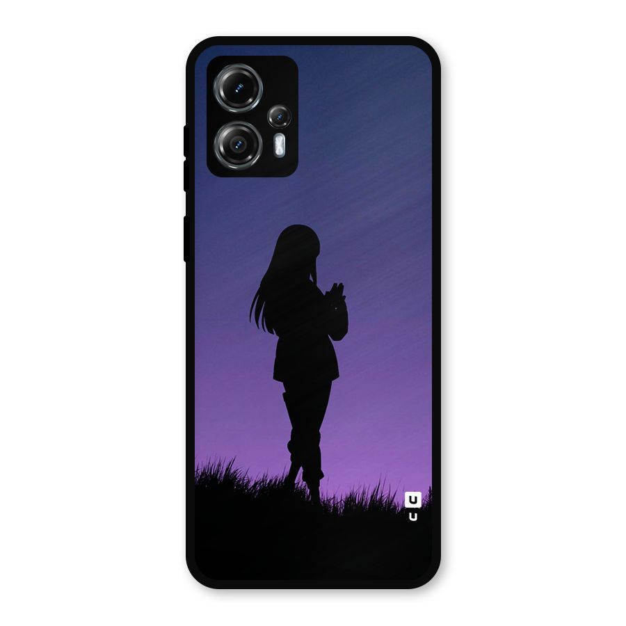 Hinata Shadow Metal Back Case for Moto G13
