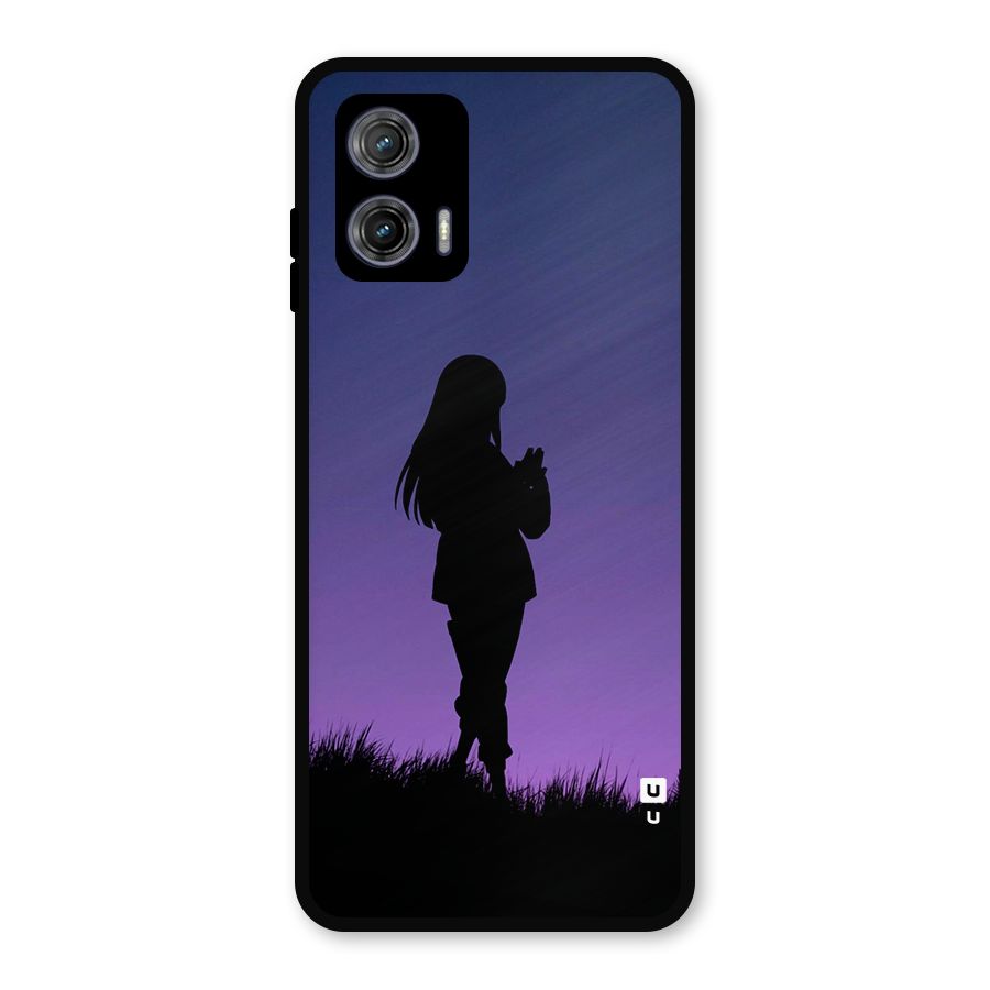 Hinata Shadow Metal Back Case for Moto G73