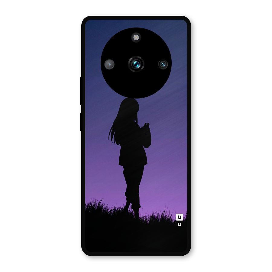 Hinata Shadow Metal Back Case for Realme 11 Pro