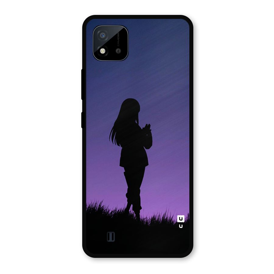 Hinata Shadow Metal Back Case for Realme C11 2021