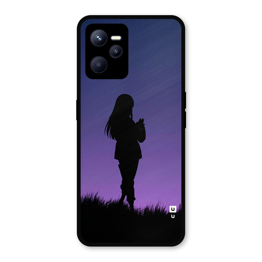 Hinata Shadow Metal Back Case for Realme C35