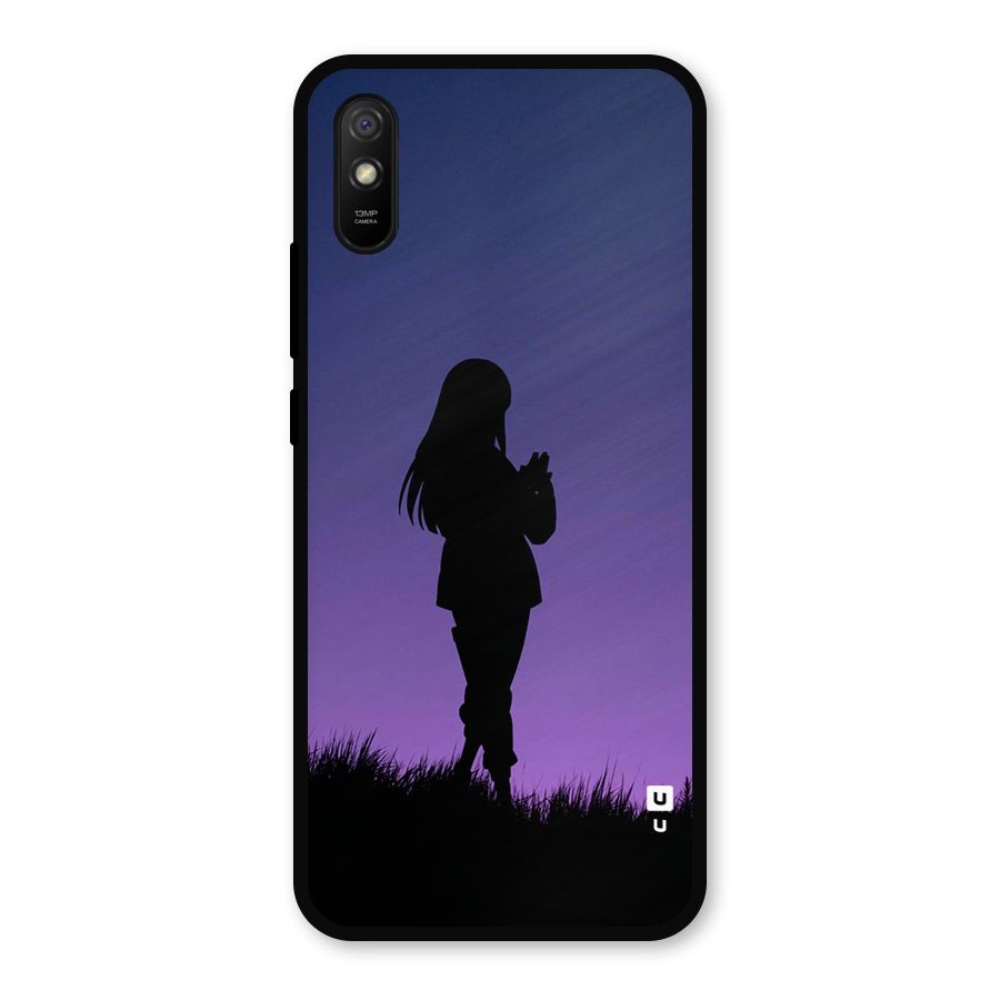 Hinata Shadow Metal Back Case for Redmi 9a