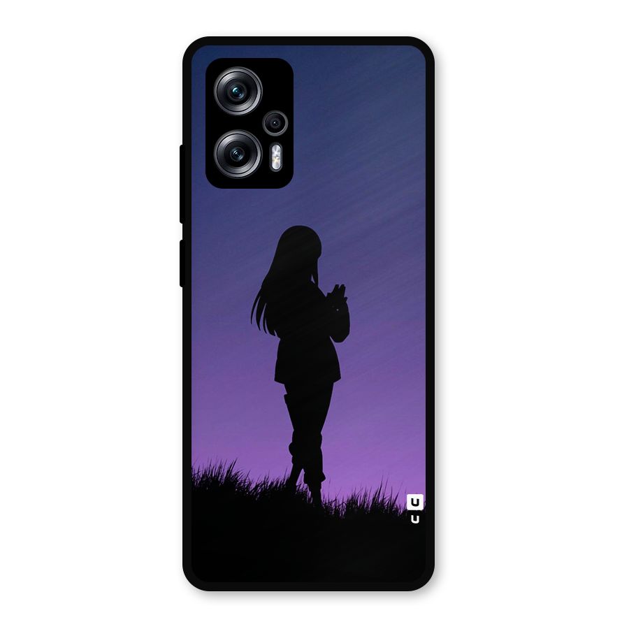Hinata Shadow Metal Back Case for Redmi K50i