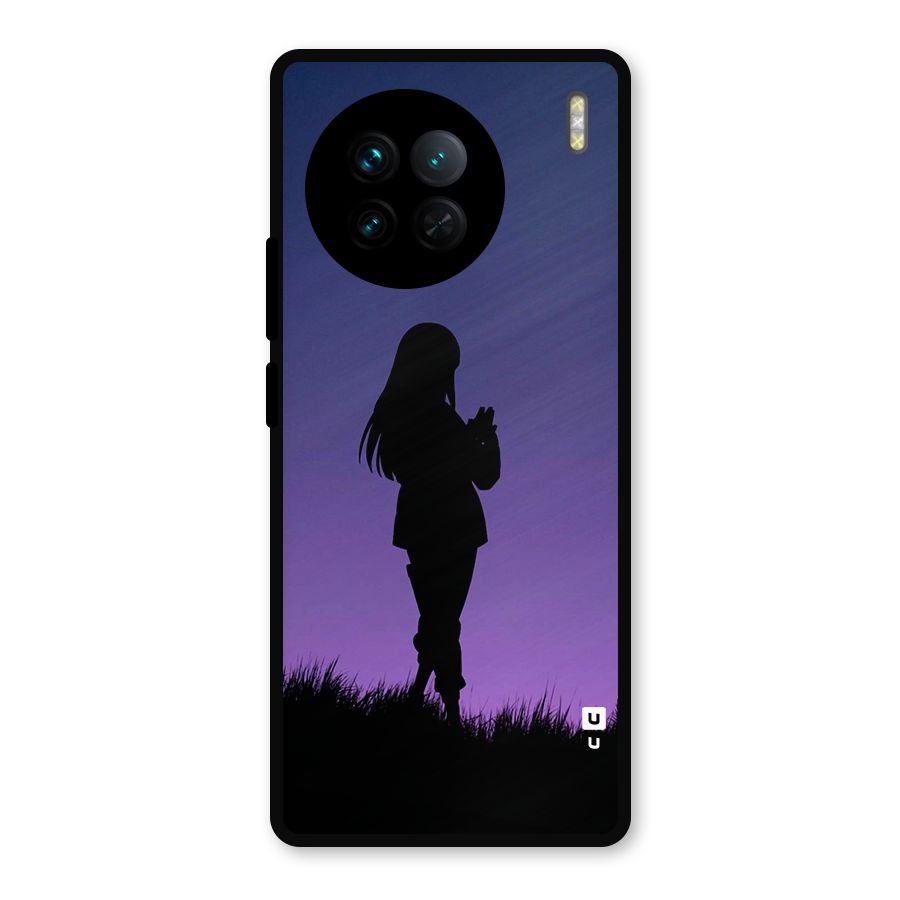 Hinata Shadow Metal Back Case for Vivo X90