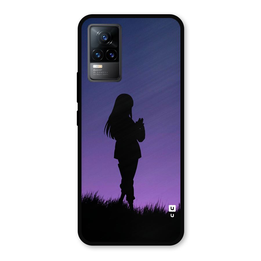Hinata Shadow Metal Back Case for Vivo Y73