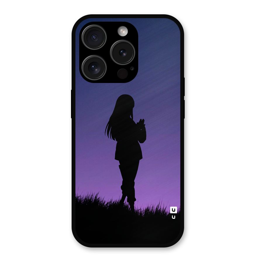 Hinata Shadow Metal Back Case for iPhone 15 Pro