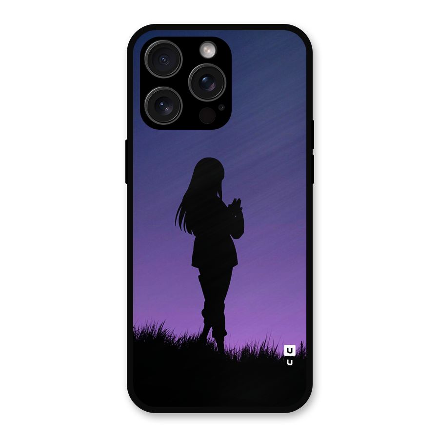 Hinata Shadow Metal Back Case for iPhone 15 Pro Max