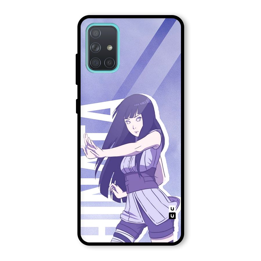Hinata Stance Glass Back Case for Galaxy A71