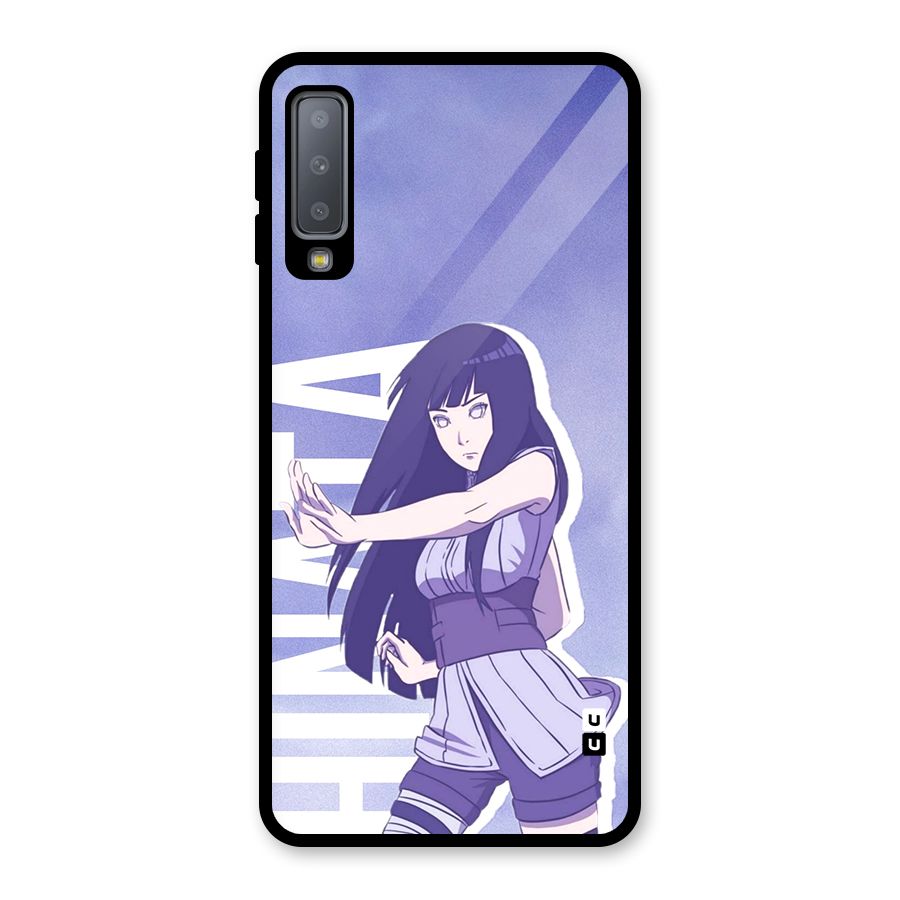 Hinata Stance Glass Back Case for Galaxy A7 (2018)