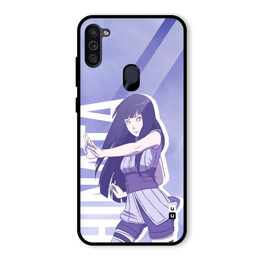 Hinata Stance Glass Back Case for Galaxy M11