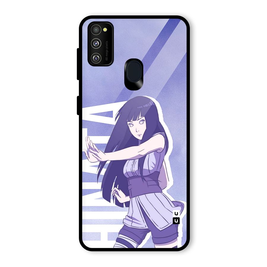 Hinata Stance Glass Back Case for Galaxy M30s