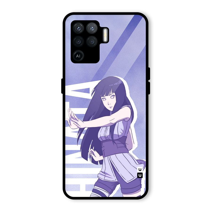 Hinata Stance Glass Back Case for Oppo F19 Pro