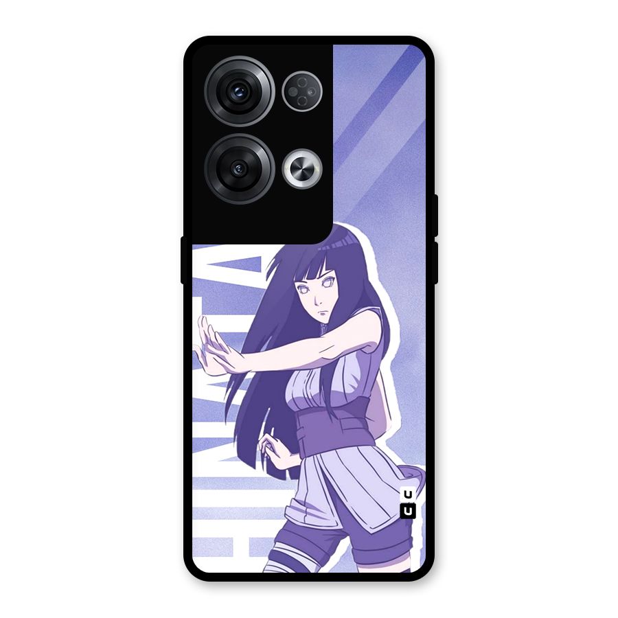 Hinata Stance Glass Back Case for Oppo Reno8 Pro 5G