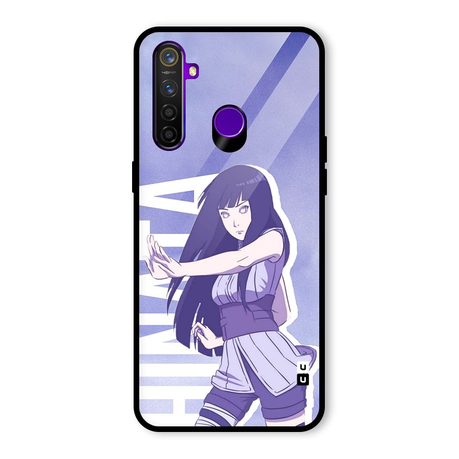 Hinata Stance Glass Back Case for Realme 5 Pro