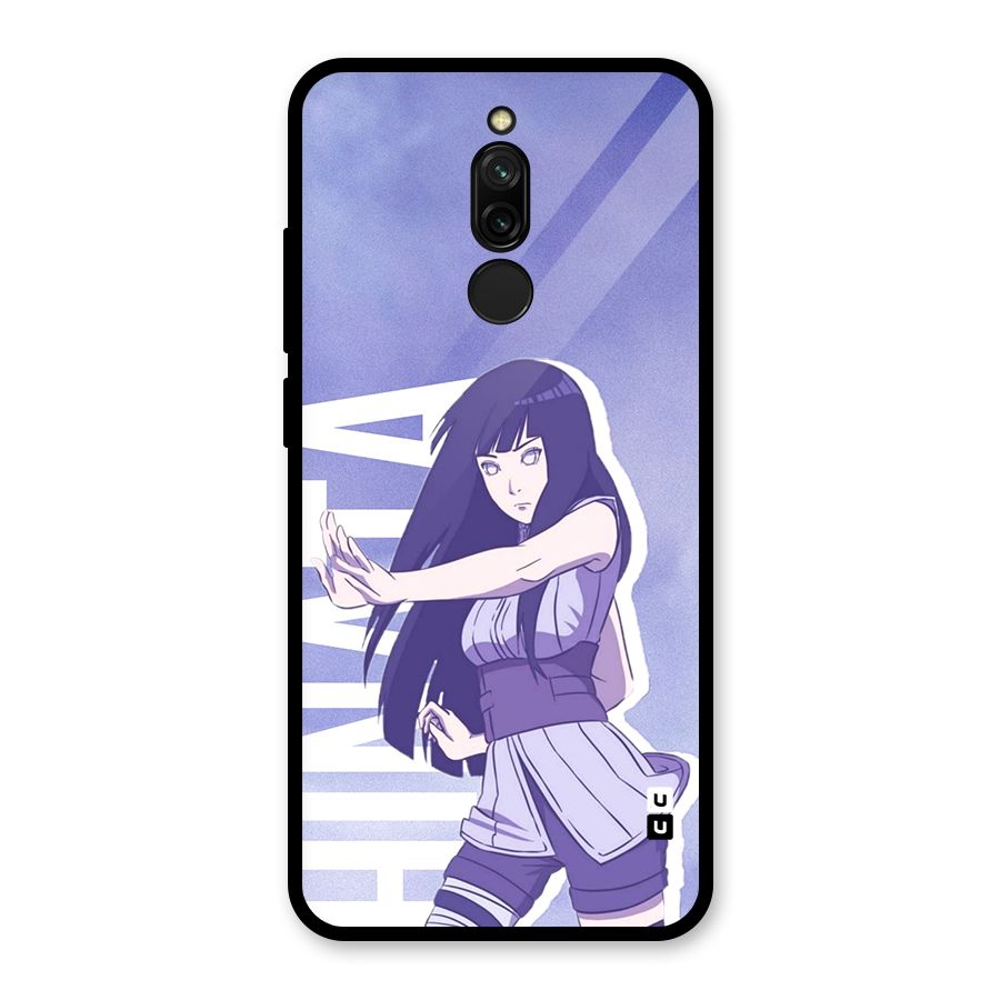 Hinata Stance Glass Back Case for Redmi 8