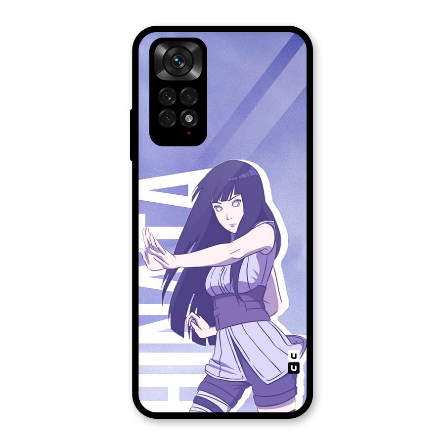 Hinata Stance Glass Back Case for Redmi Note 11S