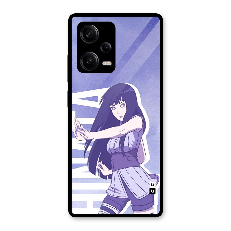 Hinata Stance Glass Back Case for Redmi Note 12 Pro