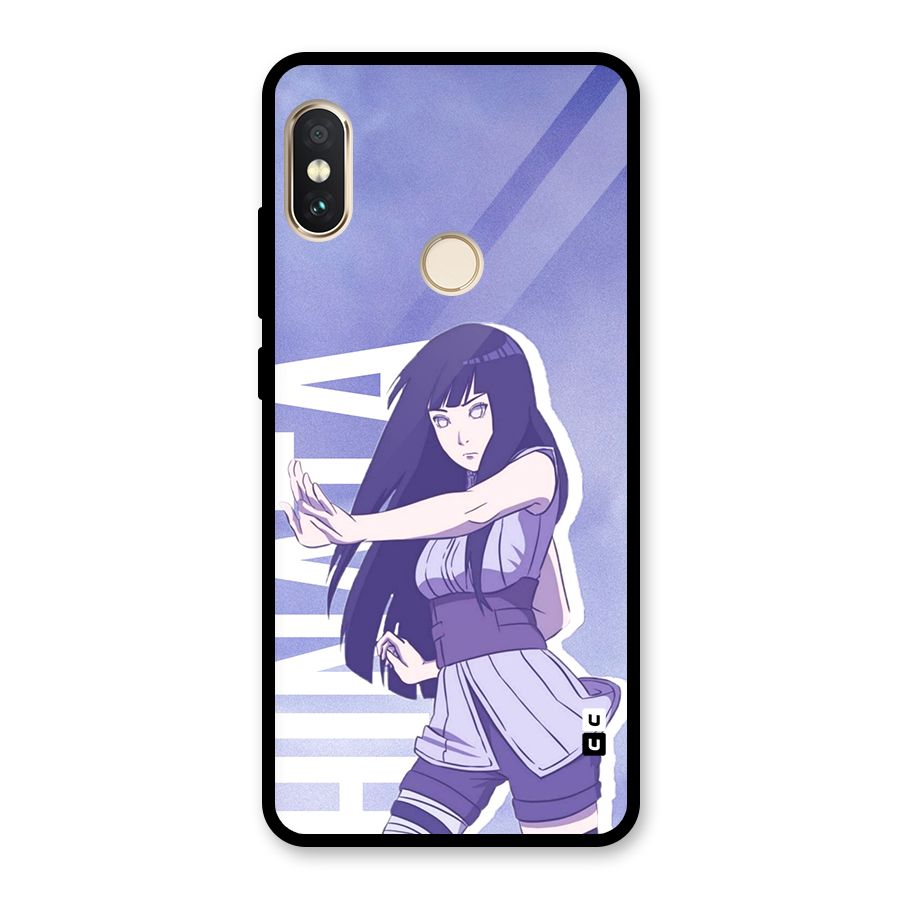 Hinata Stance Glass Back Case for Redmi Note 5 Pro