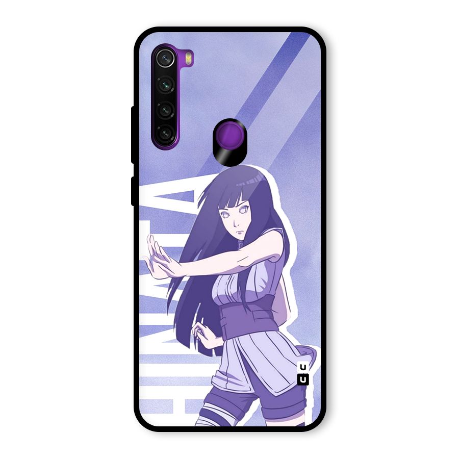 Hinata Stance Glass Back Case for Redmi Note 8