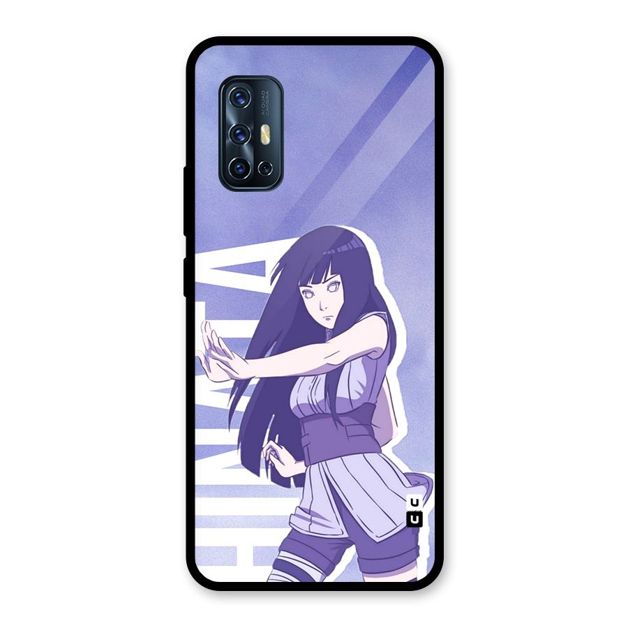 Hinata Stance Glass Back Case for Vivo V17
