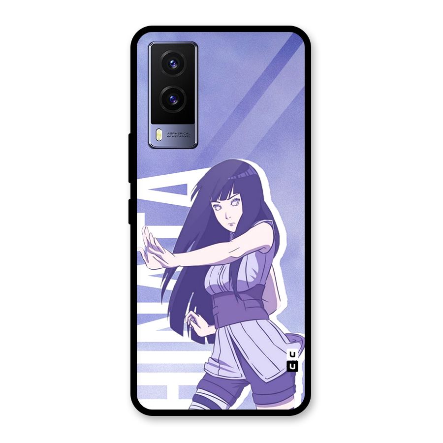 Hinata Stance Glass Back Case for Vivo V21e 5G