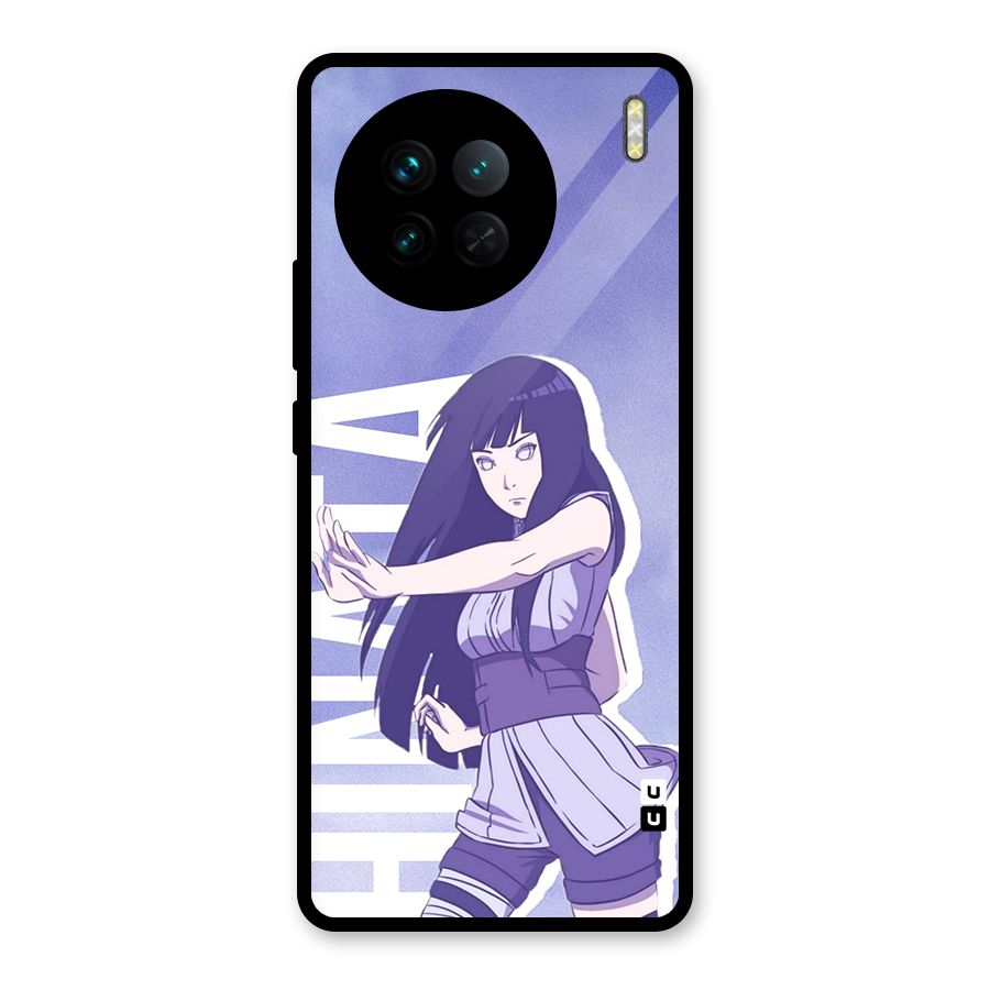 Hinata Stance Glass Back Case for Vivo X90