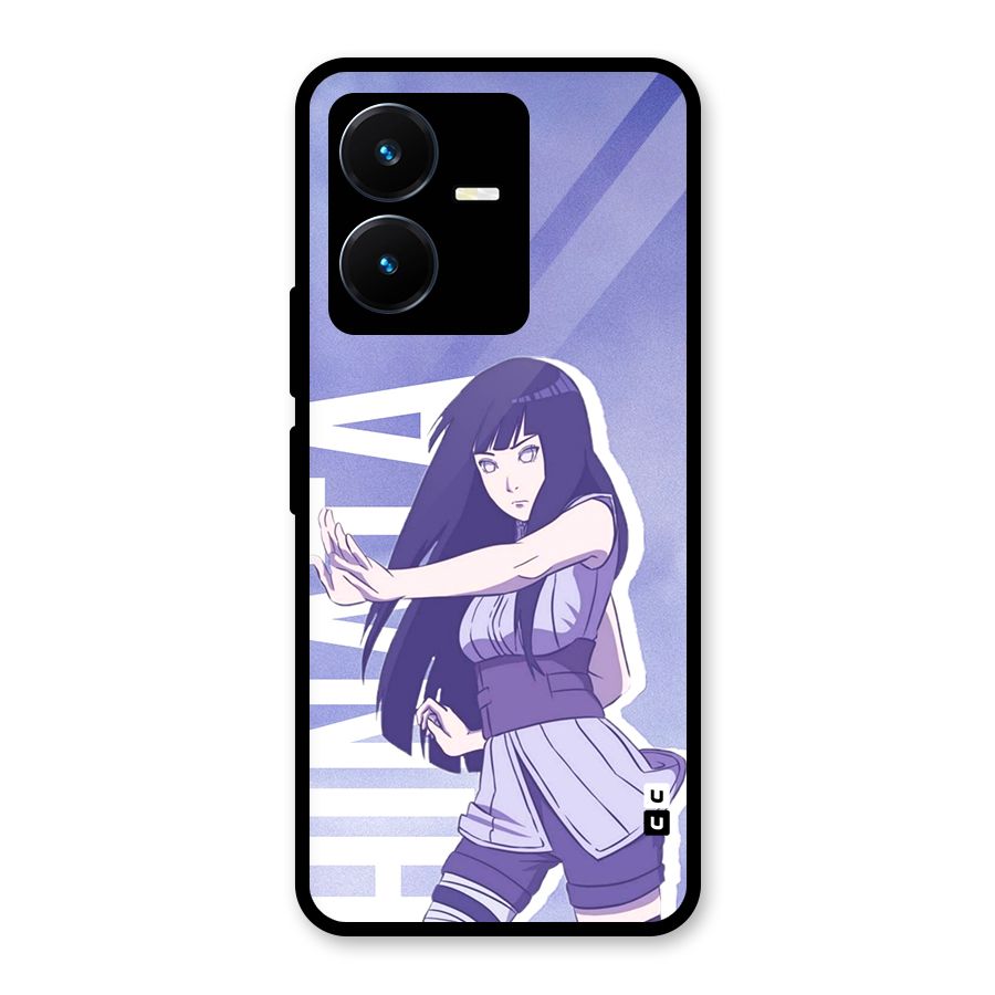 Hinata Stance Glass Back Case for Vivo Y22s