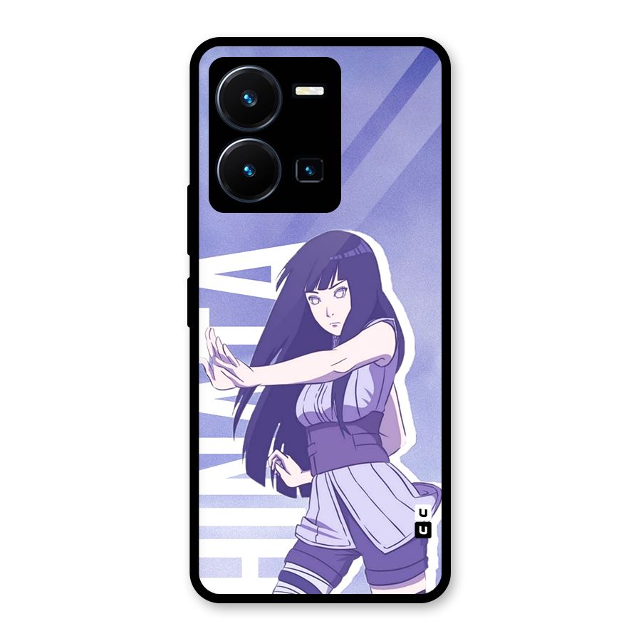 Hinata Stance Glass Back Case for Vivo Y35