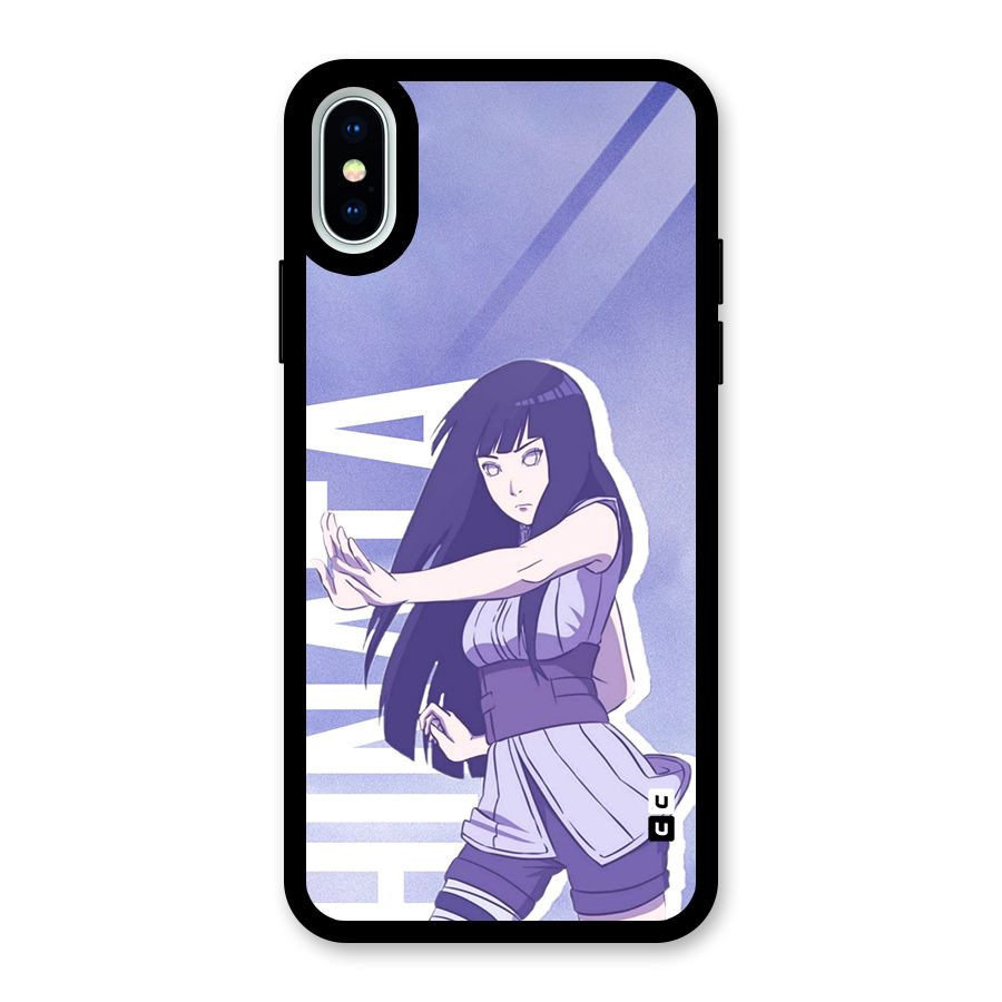 Hinata Stance Glass Back Case for iPhone XS
