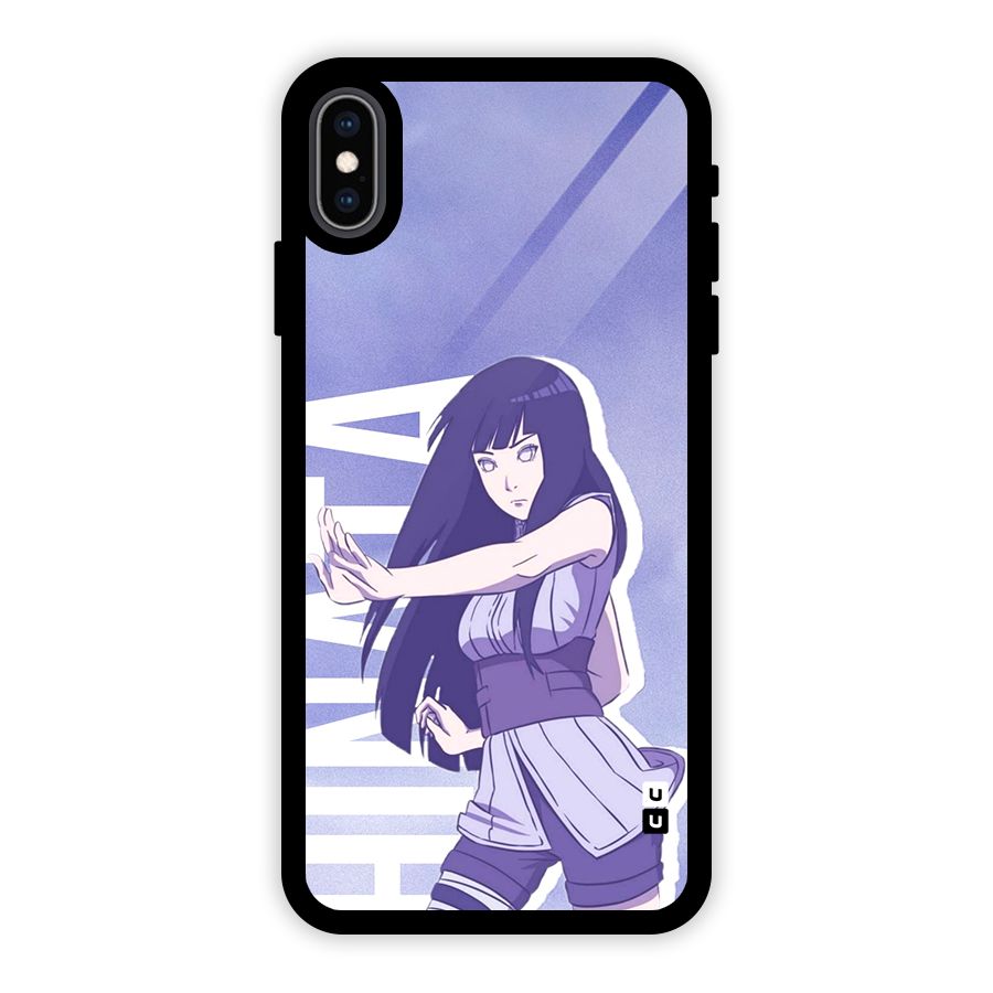 Hinata Stance Glass Back Case for iPhone XS Max
