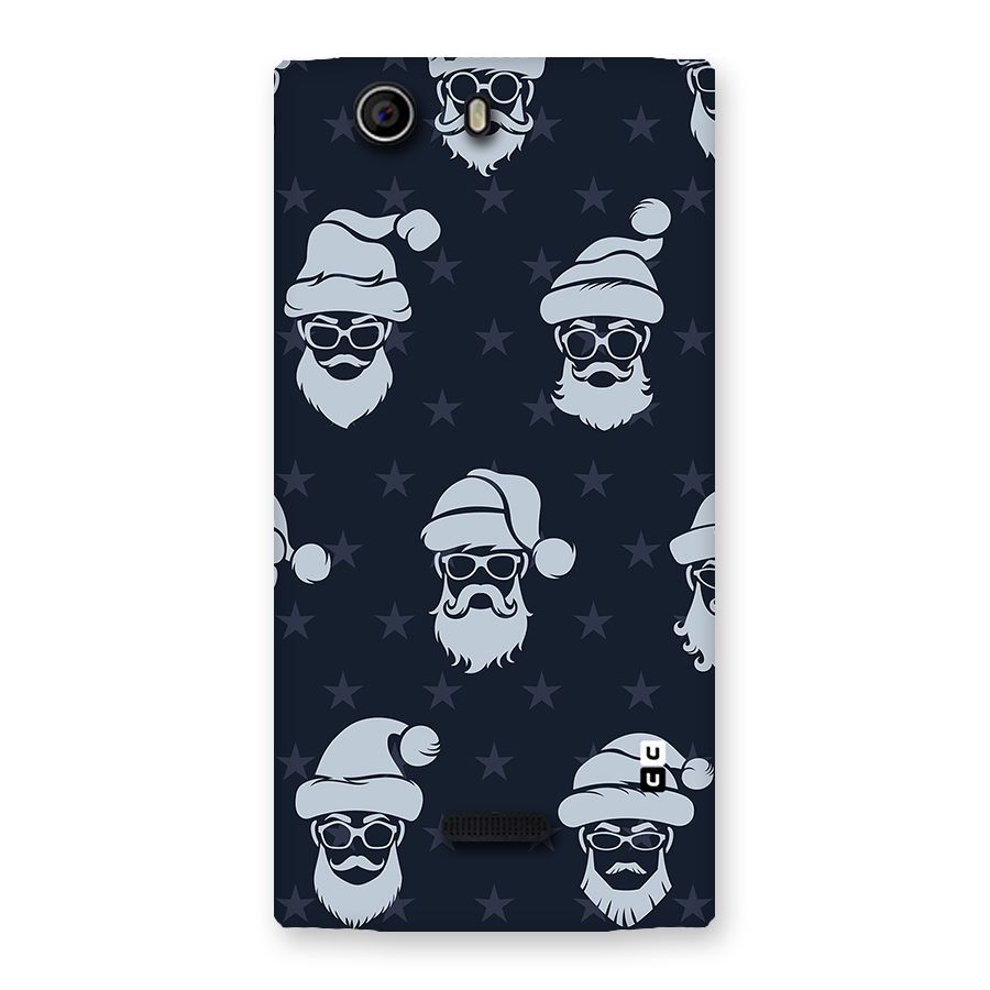 Hipster Santa Back Case for Canvas Nitro 2 E311