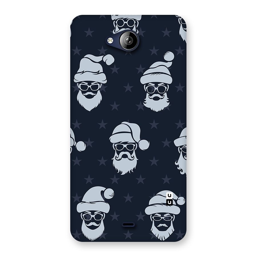 Hipster Santa Back Case for Canvas Play Q355