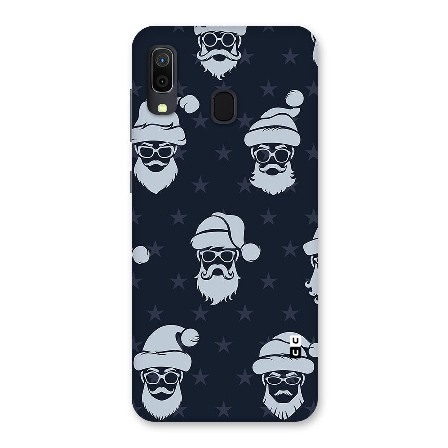 Hipster Santa Back Case for Galaxy A30