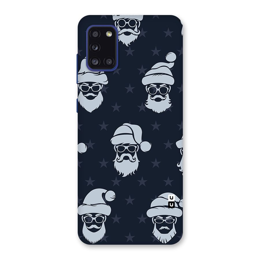 Hipster Santa Back Case for Galaxy A31