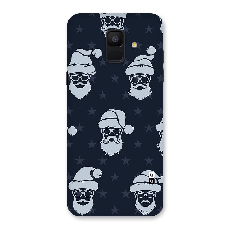 Hipster Santa Back Case for Galaxy A6 (2018)
