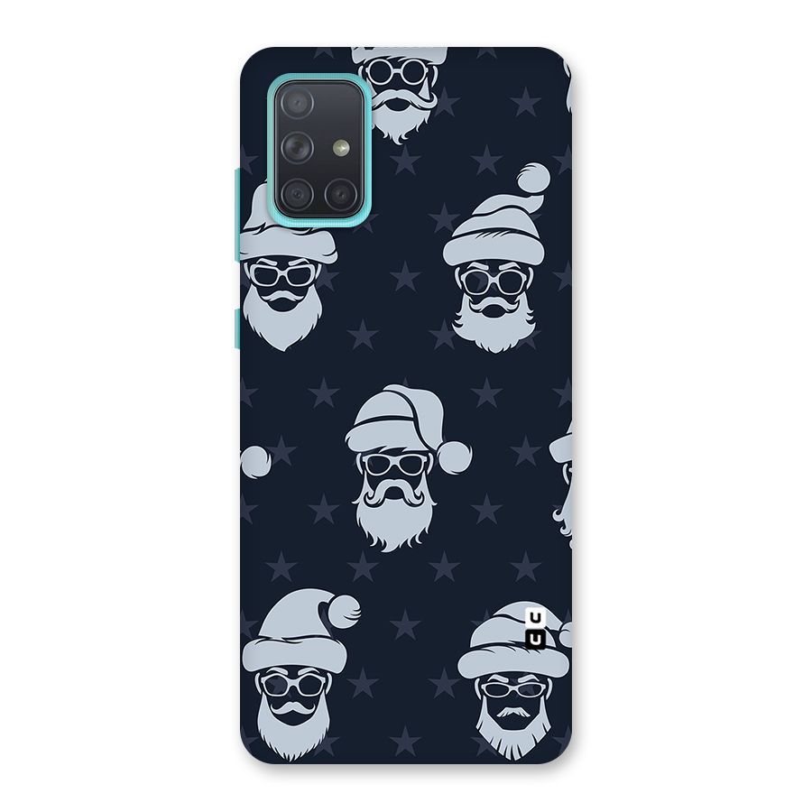Hipster Santa Back Case for Galaxy A71