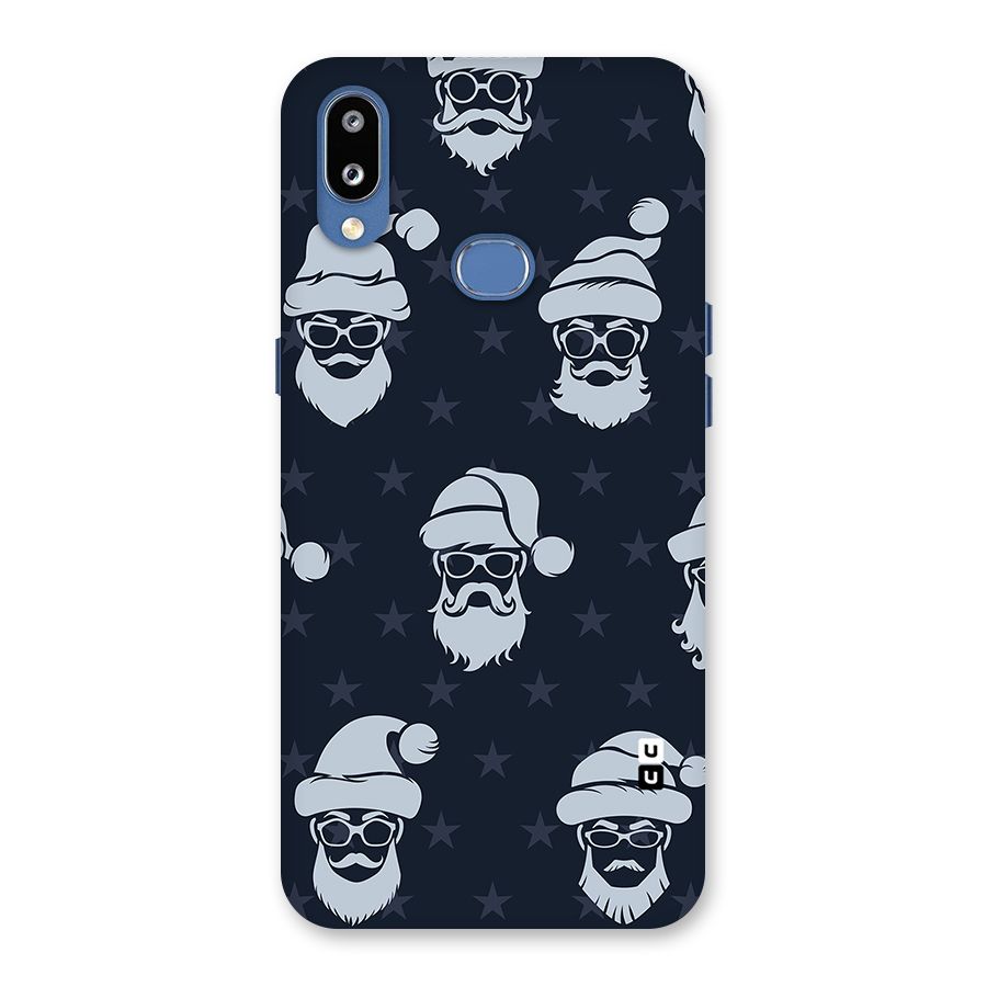 Hipster Santa Back Case for Galaxy M01s