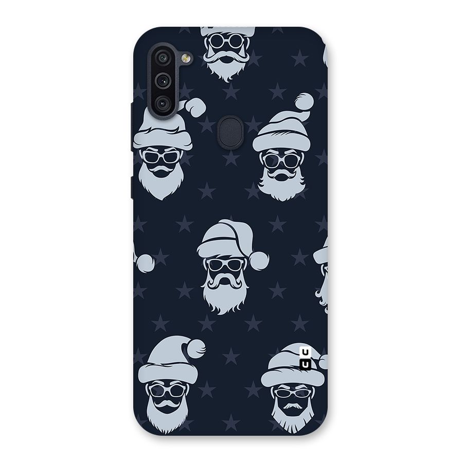 Hipster Santa Back Case for Galaxy M11