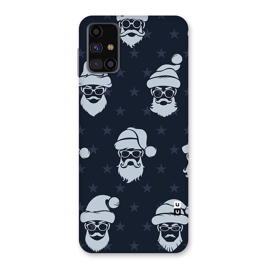 Hipster Santa Back Case for Galaxy M31s