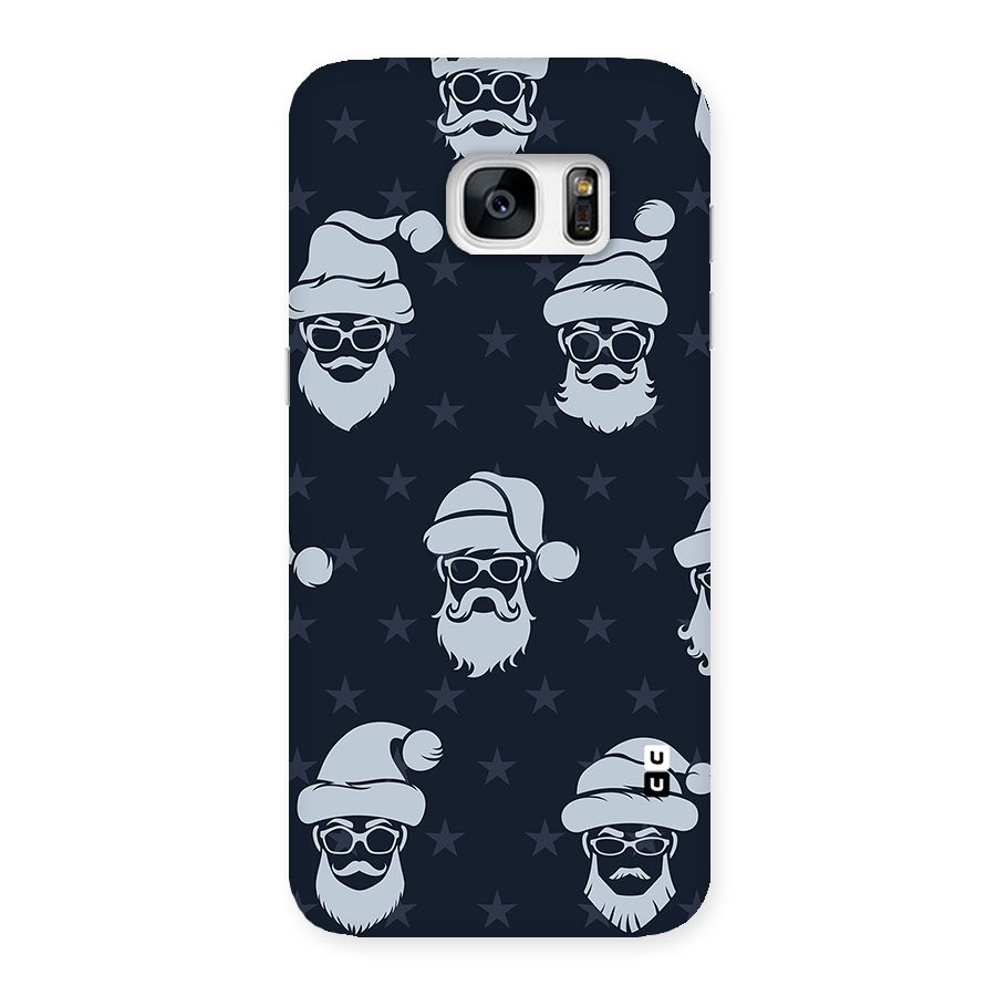 Hipster Santa Back Case for Galaxy S7 Edge
