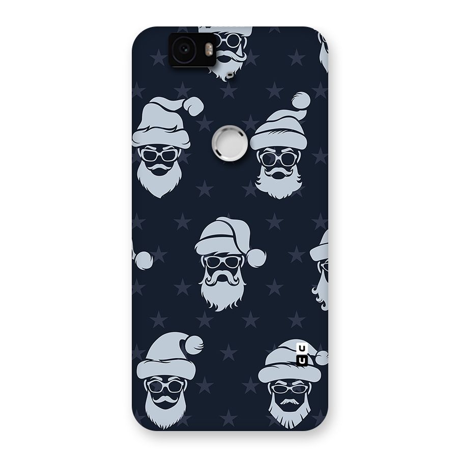 Hipster Santa Back Case for Google Nexus-6P