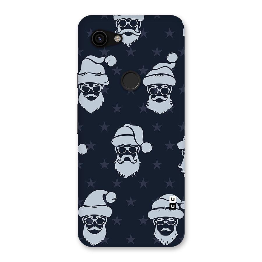 Hipster Santa Back Case for Google Pixel 3a