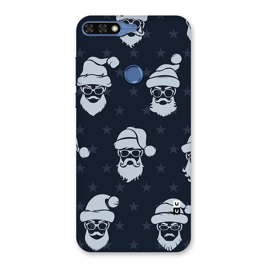 Hipster Santa Back Case for Honor 7C