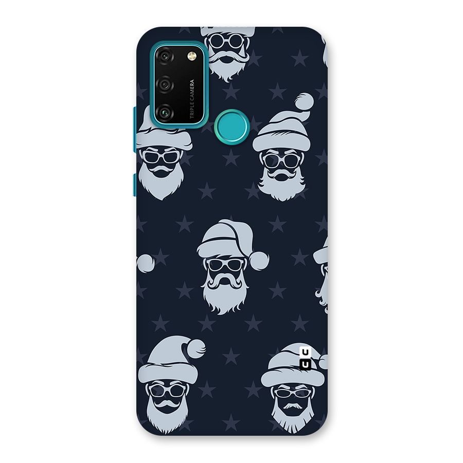 Hipster Santa Back Case for Honor 9A