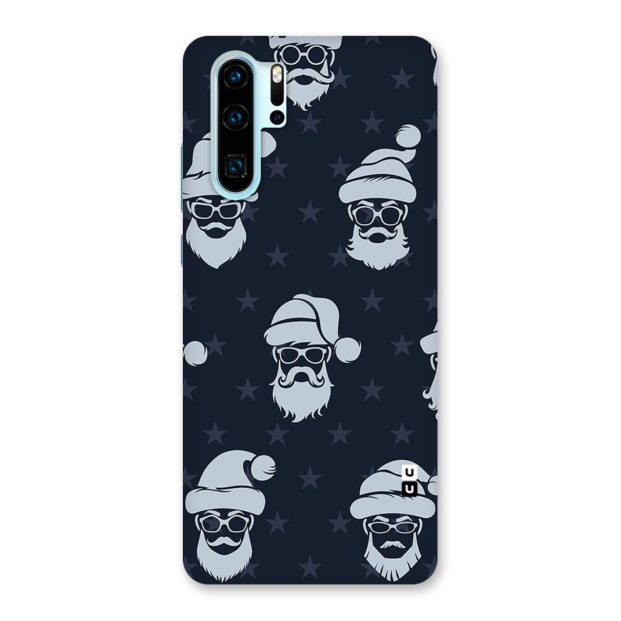 Hipster Santa Back Case for Huawei P30 Pro