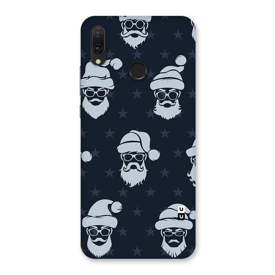 Hipster Santa Back Case for Huawei Y9 (2019)